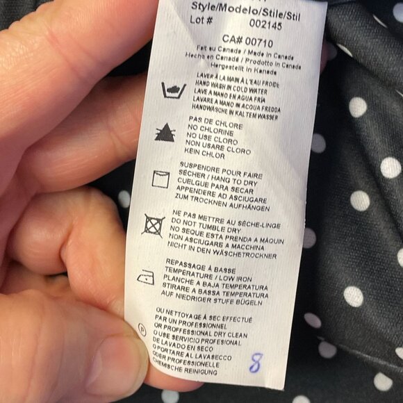 Joseph Ribkoff Bolero Cropped Jacket Womens Large Black Tiered Timeless Classic - Picture 9 of 10